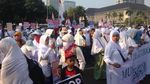 Aksi Bela Rohingya 169 Dibanjiri Massa di Monas
