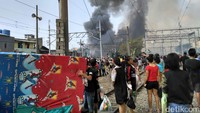 Kebakaran rumah terjadi di dekat Hotel Alexis Jalan R.E Martadinata, Jakarta Utara