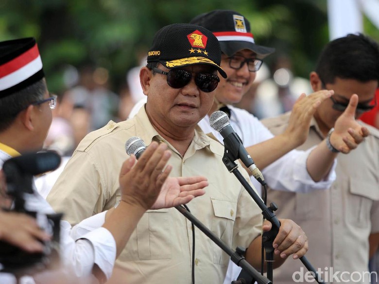 Prabowo: Kalau Dibilang Saya Ambisi Jadi Presiden, Kenapa Tidak