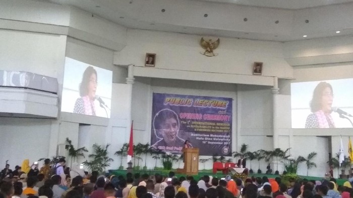 Susi: Pendidikan Saya Rendah, Tapi Tanggung Jawabnya Besar