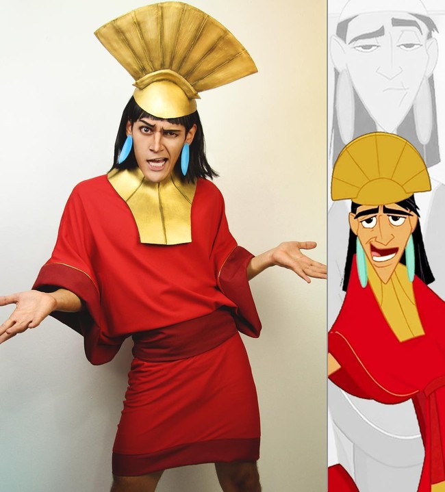 Karakter Disney lainnya adalah Emperor Kuzco dari film The Emperors New Groove. Foto: dok. Instagram
