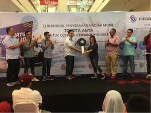 Warga Medan Dapat Mobil dari Aplikasi FIFGROUP Mobile Customer