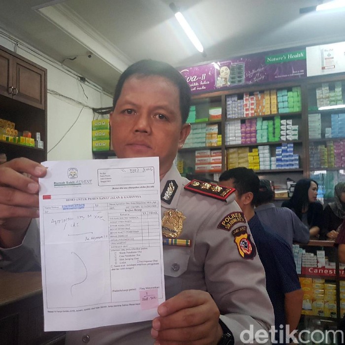 Sidak PCC, Polisi Sukabumi Temukan Resep Obat Daftar G