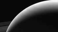 Foto sisi utara Saturnus ini adalah salah satu foto terakhir yang dijepret Cassini. Misi Cassini diakhiri setelah 13 tahun mengorbit Saturnus (NASA/JPL-Caltech/Space Science Institute/Handout via REUTERS)