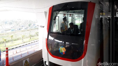 Foto: Canggihnya Skytrain Bandara Soekarno-Hatta