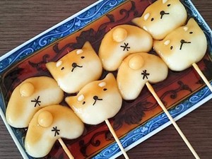 Bikin Gemas! Dango Bentuk Anjing Shiba Inu dan Bokongnya yang Gendut