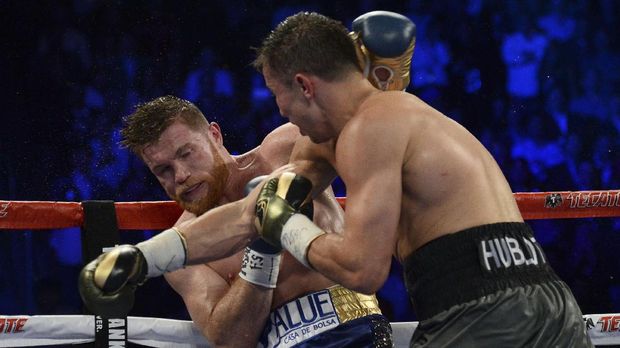 Duel Golovkin lawan Canelo pada 5 Mei terpaksa batal karena Canelo terkena sanksi.