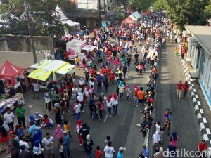Antusiasnya Warga Datangi CFD Kedua di Mampang-Pejaten