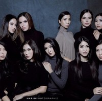 Berpose dengan busana serba monokrom ala personel Girl Squad bisa jadi inspirasimu dan teman-teman ketika ingin melakukan foto dengan tema tertentu. Foto: dok. Instagram