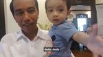 Gemas! Ekspresi Gembira Jan Ethes Saat Main Bareng Jokowi