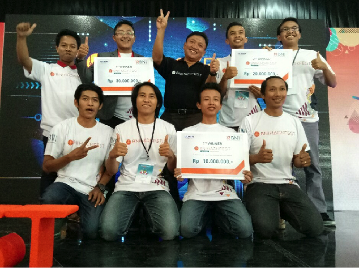 BNI Hackfest 2017 3rd Round Yogyakarta Umumkan 3 Pemenang