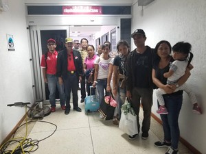 Berhasil Dievakuasi, 7 WNI Korban Badai Irma Tiba di Caracas