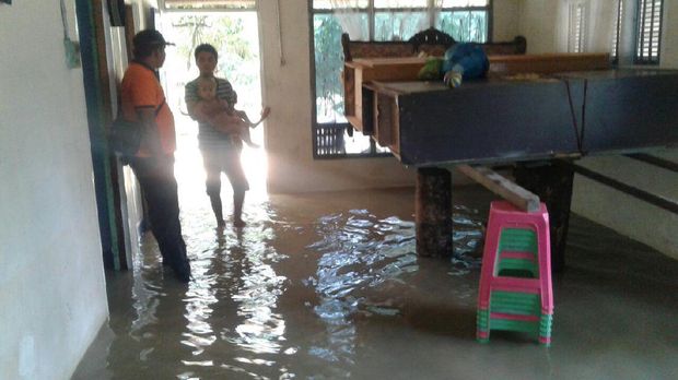 4 Kecamatan di Tebing Tinggi Sumut Dilanda Banjir
