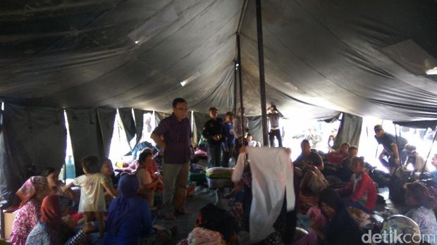 Wali Kota Jakut Tinjau Lokasi Kebakaran di Belakang Hotel Alexis