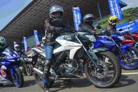 youtubLady Bikers Geber Vixion Ramaikan Victory Lap Yamaha Sunday Race
