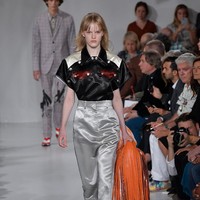 A model walks the runway for Calvin Klein Collection fashion show during New York Fashion Week  on September 7, 2017 in New York City.  (Photo by Slaven Vlasic/Getty Images)