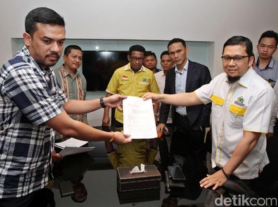Doli Kurnia Serahkan Surat Keberatan Pemecatan ke DPP Golkar