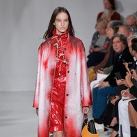 A model walks the runway for Calvin Klein Collection fashion show during New York Fashion Week  on September 7, 2017 in New York City.  (Photo by Slaven Vlasic/Getty Images)