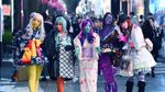 Foto: Tren Gadis Warna-warni di Jepang