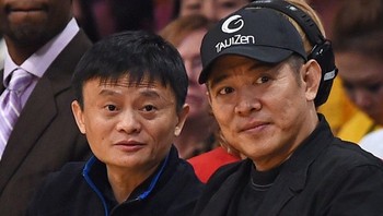 Bersama Jet Li. Foto: istimewa