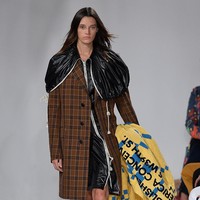 A model walks the runway for Calvin Klein Collection fashion show during New York Fashion Week  on September 7, 2017 in New York City.  (Photo by Slaven Vlasic/Getty Images)