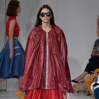 A model walks the runway for Calvin Klein Collection fashion show during New York Fashion Week  on September 7, 2017 in New York City.  (Photo by Slaven Vlasic/Getty Images)
