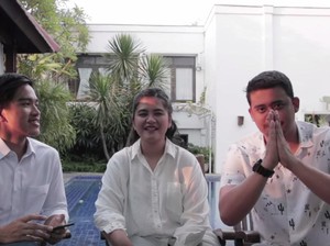 Kompaknya Calon Suami Kahiyang dan 2 Putra Jokowi