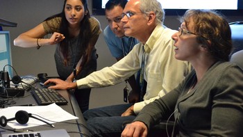 Pemantauan Saturnus dan satelit alaminya dilakukan di Jet Propulsion Laboratory, Pasadena, California, Amerika Serikat. Foto: NASA/JPL/Space Science Institute