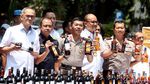 Petugas Gabungan Gagalkan Penyelundupan 50 Ribu Miras dari Singapura