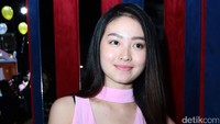 Natasha Wilona saat ditemui di sebuah acara di Hotel Borobudur, Jakarta Pusat pada akhir pekan lalu. Pool/Ismail/detikFoto.