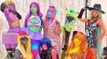 Foto: Tren Gadis Warna-warni di Jepang