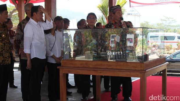 Jokowi Kunjungi Balkondes Binaan BUMN di Magelang
