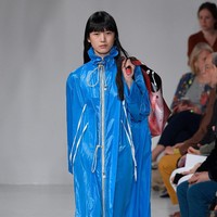 A model walks the runway for Calvin Klein Collection fashion show during New York Fashion Week  on September 7, 2017 in New York City.  (Photo by Slaven Vlasic/Getty Images)
