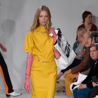 A model walks the runway for Calvin Klein Collection fashion show during New York Fashion Week  on September 7, 2017 in New York City.  (Photo by Slaven Vlasic/Getty Images)