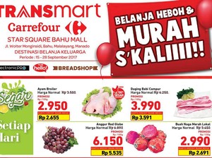 Transmart Carrefour Star Square Manado Tawarkan Promo Spesial