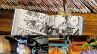 Sambil menikmati minuman dan makanan, bisa juga lho baca komiknya. Foto: Koreaboo