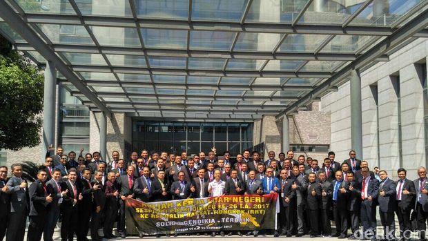 60 Calon Jenderal Kuliah Kerja Nyata di China