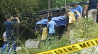 Penyidik bersama tim dokter juga membongkar makam Hilarius. Pembongkaran dilakukan untuk melakukan autopsi.