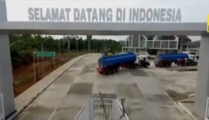 Yuk Lihat Pintu  Gerbang  RI  di Kalimantan dari Udara Foto 2