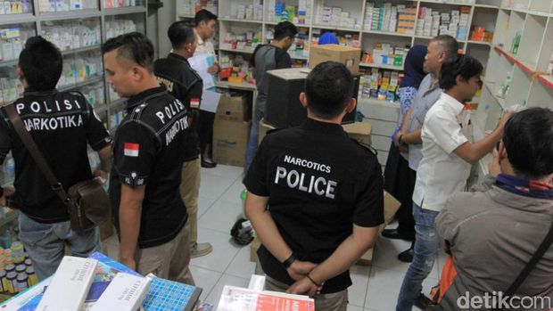 Telusuri PCC, Polres Bandung Temukan Apotik Racik Krim Kosmetik