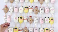 Yang ini lucu ya! Cake popsicles buatan Raymond di Bangkok. Aneka binatang lucu seperti ayam, kucing dan babi.