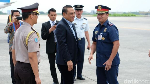 Wakapolri Komjen Syafruddin menghadiri acara AMMTC  ke-11 di Filipina.