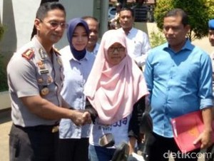 Motor yang Dicuri Dikembalikan, Warga: Terima Kasih Pak Polisi