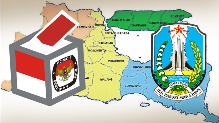 Ilustrasi Pilgub Jatim