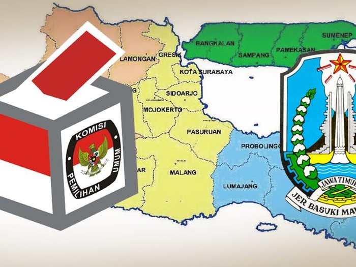 Survei Indo Barometer: Gus Ipul Dominan, Risma Salip Khofifah