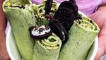 Yummy! Manis Dingin Bergulung Rolled Ice Cream Buat Penawar Haus