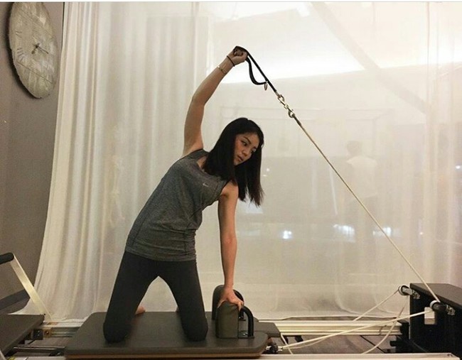  Untuk menjaga kesehatan dan kebugaran tubuhnya, Watanya juga rajin berolahraga. Foto: Dok. Instagram, Istimewa