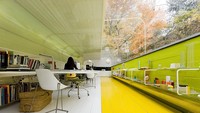 Interior kantor terlihat sangat nyaman. Istimewa/Boredpanda.