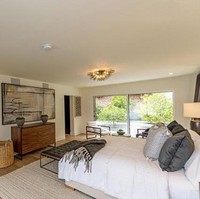 amar tidur utama yang langsung berhadapan dengan ruangan outdoor. Foto: Dok. Partners Trust