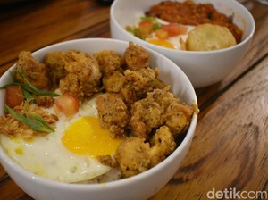 Eatsomnia: Lapar Tengah Malam? Di Sini Ada Rice Bowl Wagyu Rica dan Ayam Telur Asin